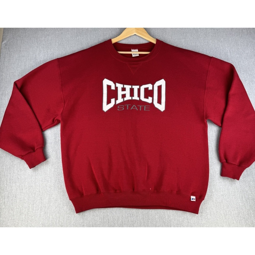 Vintage 90s Chico State College Crewneck Russell‎ Athletic Size Xl